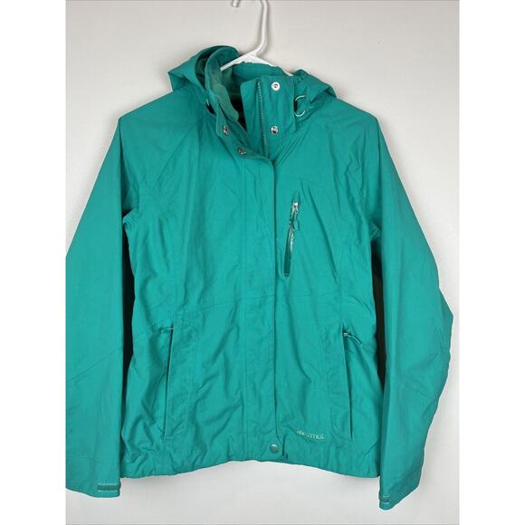 Marmot Women's Size Small 3 in 1 Winter Coat Jacket Ski Green Teal Puffer - Picture 2 of 15